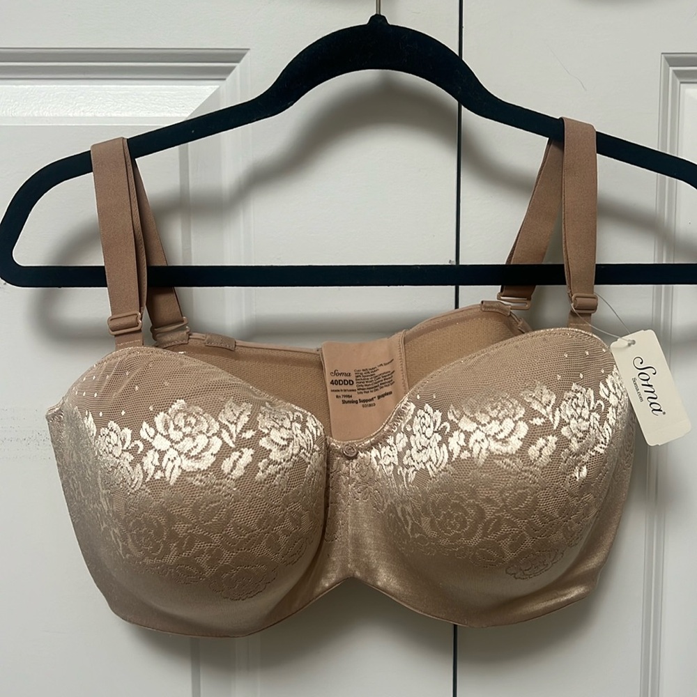Soma 40DDD Nude / Beige brand new with tags